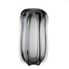 Gray Glass Vase Thick Glass Transparent Hydroponics Terrarium Flower Arrangement Accessories Flower Vases Home Decoration