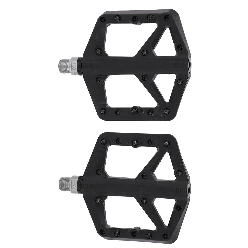 1 Pair Bike Pedal Anti Slip Nylon       Flat Pedals for Road Mountain Bike