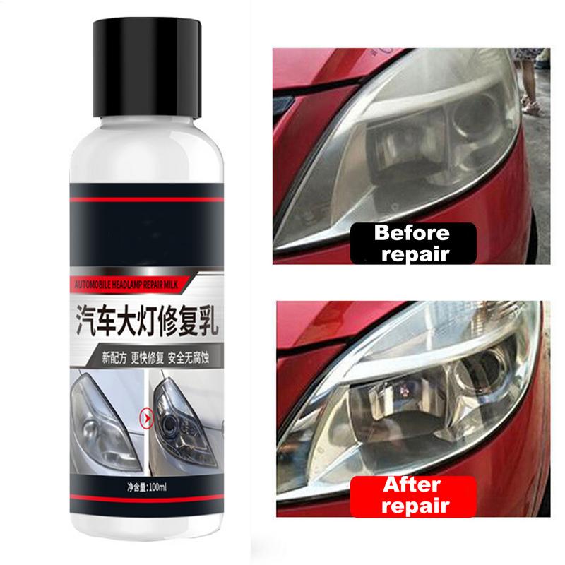 Automatisches Scheinwerferpolieren Scheinwerferaufbereitung Reiniger Flüssigkeit Leistungsstark Scheinwerferglas Erneuerung Autolichter Restaurator