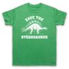 Sauvez le Stégosaure Dinosaure Éteint Parodie Drôle T-shirt Homme et Femme
