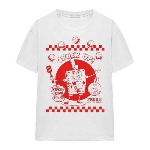 SpongeBob SquarePants Unisex Adult Order Up! T-Shirt