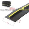 Rubber Door Threshold Seal Strip: Waterproof, Dustproof, Shock-Absorbing Gap Filler for Garage Floors
