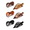 6pcs Oversized Hair Barrettes Stylish Women Barrettes Children Hair Accessory for Women and Girls