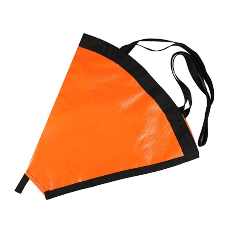 PVC Sea Anchors Marine Brake System Attachments Marine Kayak Drifts Rowing Boats Brake Anchors Drogues Drifting Brake Suit