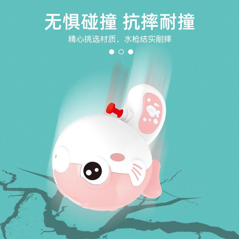 Shark Puffer Children's Summer Beach Water Press Outdoor Water Play Toy