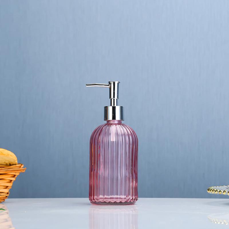 400ML Irregular Ceramic Lotion Bottle Press Hand Sanitizer Dispenser Bottle Shampoo Shower Gel Soap Dispenser Split Bottle