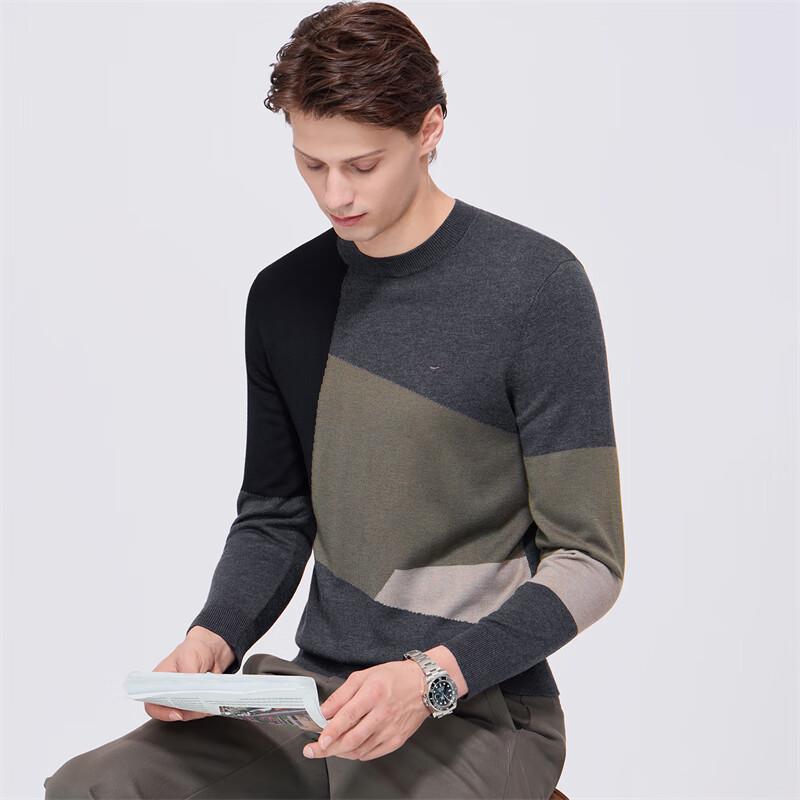 Septwolves Men's Wool Blend Pullover Sweater