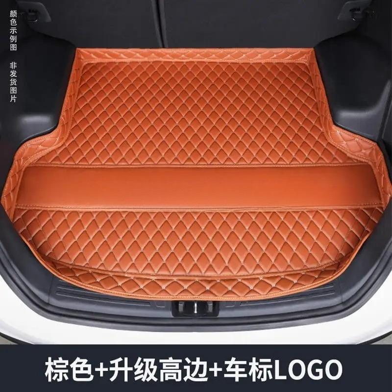 Kofferraummatte für Lynk&Co 01 2021-2026 Auto Kofferraummatte Hinterer Kofferraumauskleider Ladeboden Leder Teppich Matten Schutz Zubehör Matten