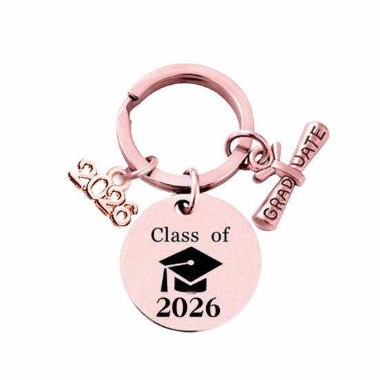 Brelok na ukończenie szkoły Klasa 2026 Absolwenci Szkoły Średniej i Uczelni Znaczący Brelok na Ukończenie Szkoły dla Niej Jego Dekoracja na Ukończenie Szkoły