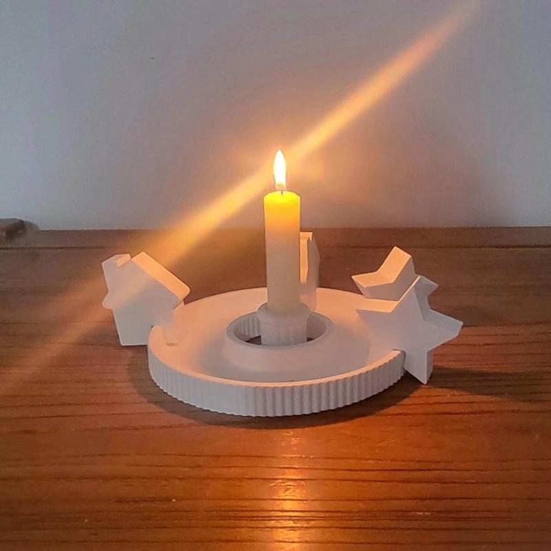 Silicone Molds House Shape Castings Molds Star House Candle Molds Handmade DIY Baking Molds Epoxy Resin Soap Molds