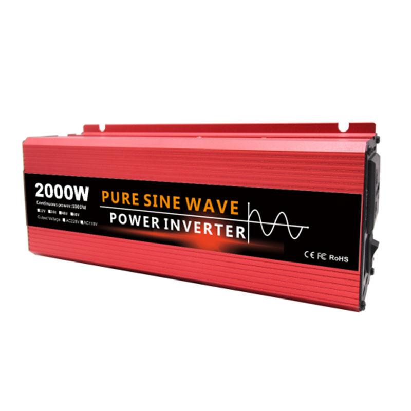 Power Inverter Dc 12V to Ac 220V 2000Watt Car Power Inverter 2200W Convert Generator Electric Inverter