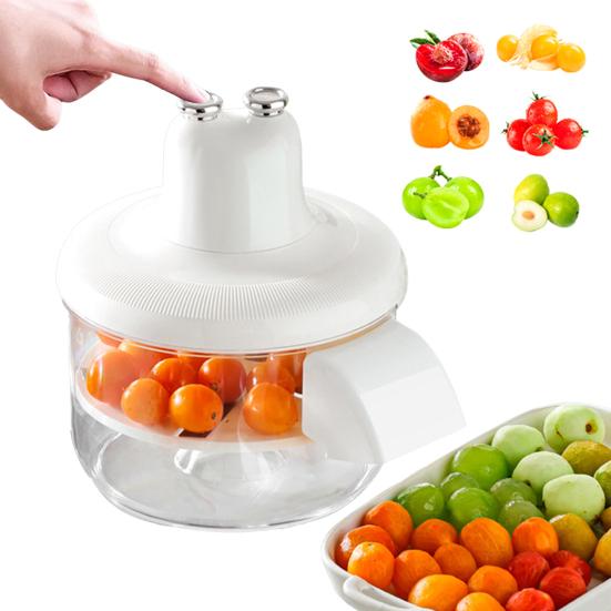 Electric Grape Peeling Machine Automatic Fruit Peeler Fruit Skin Remover Machine Kitchen Precision Peeler for Grapes Cherry Tomatoes Garlic