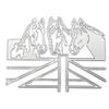 Horse Shape Die Cut Templates Metal Embossing Cutting Dies For Card Making Scrapbooking Journal Bookmarks Photo Album