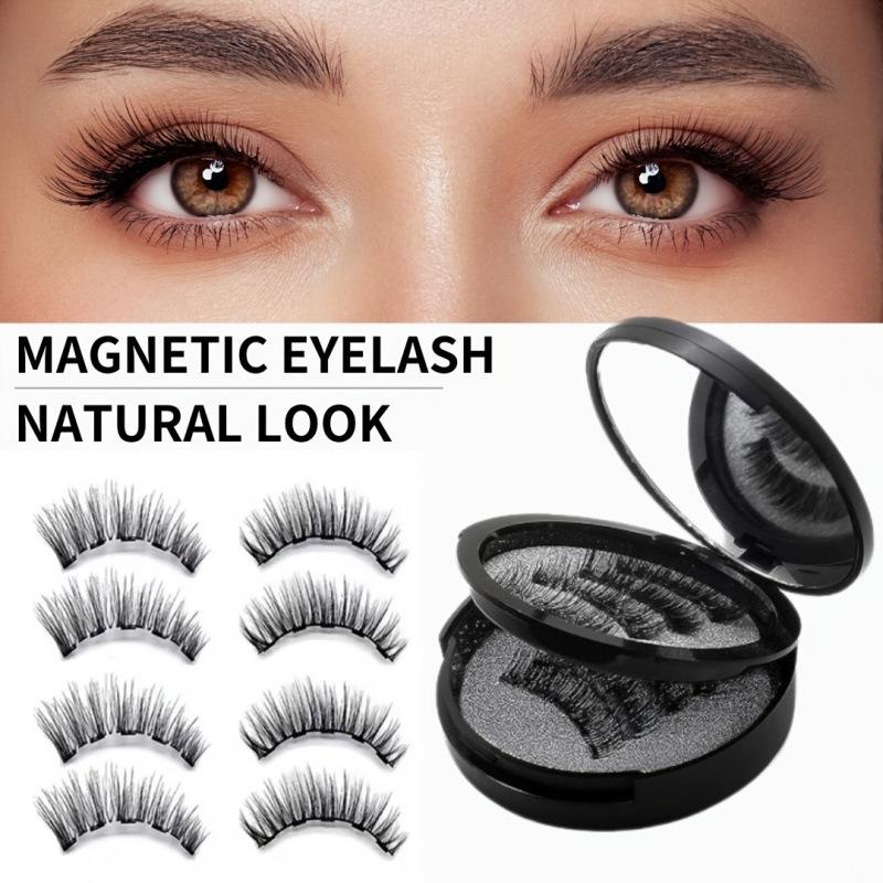 2026 Magnetic 3D Eyelash Set with Mirror