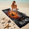 1Pc Halloween Spider Web Beach Towel Quick Dry Multiuse For Beach Pool Gym Yoga Home Travel Christmas Halloween Xmas Gift G1131