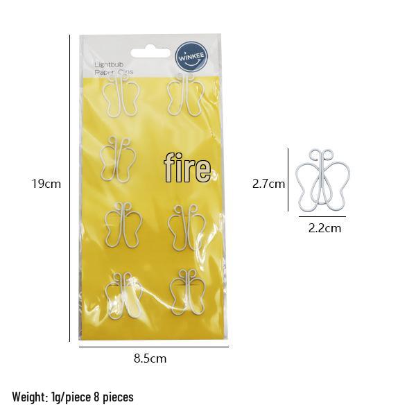 

Creative Butterfly Paper Clips - Decorative Stationery Gift, Large Capacity