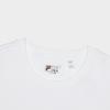 FILA Sweatshirts Men's White Crew Neck Moderate Regular F11M447202A-WT