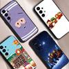 S-SouthES Süße P-Park Stoßfeste Handyhülle Für Samsung S26,S25,S24,S21,S22,S23,S30,Ultra,S20,Plus,Fe,Lite,5G Schwarze Hülle