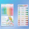 Kawaii Vintage Morandi Gray Pens Set Multi Color Gel Ink Pens Marker Liner Ballpoint Pen School Office Stationery Gift Pen