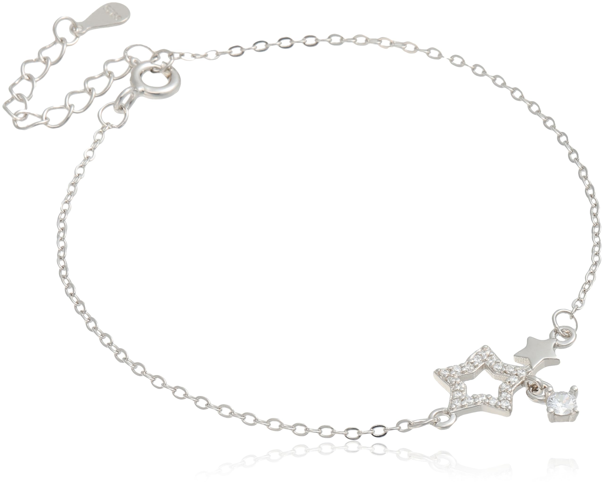 

[Variable Cheap] S925 Silver Bracelet 6B-R-101