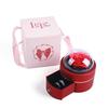 Luxury Valentine's Gift Box: Soap Rose, Necklace & Ring Display for Romantic Gesture