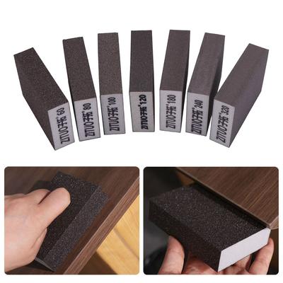 Abrasive Pad Sandpaper Model Derusting Polished Sand Brick Durable Sanding Sponge Blocks  Wall