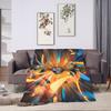 Inazuma Eleven Axel Blaz Gouenji  Blanket  Picnic Flannel Throw Blanket For Couch Bed Super Soft Design Quality Bedspread Gift