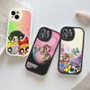 P-Powerpuff-GirlS For IPhone 16 15 14 16E 13 12 11 Pro Max Plus Phone Leather Case