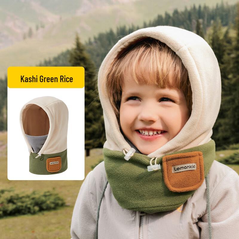Lemonkid Kids Anti-static Pullover Neck Warmer Hat