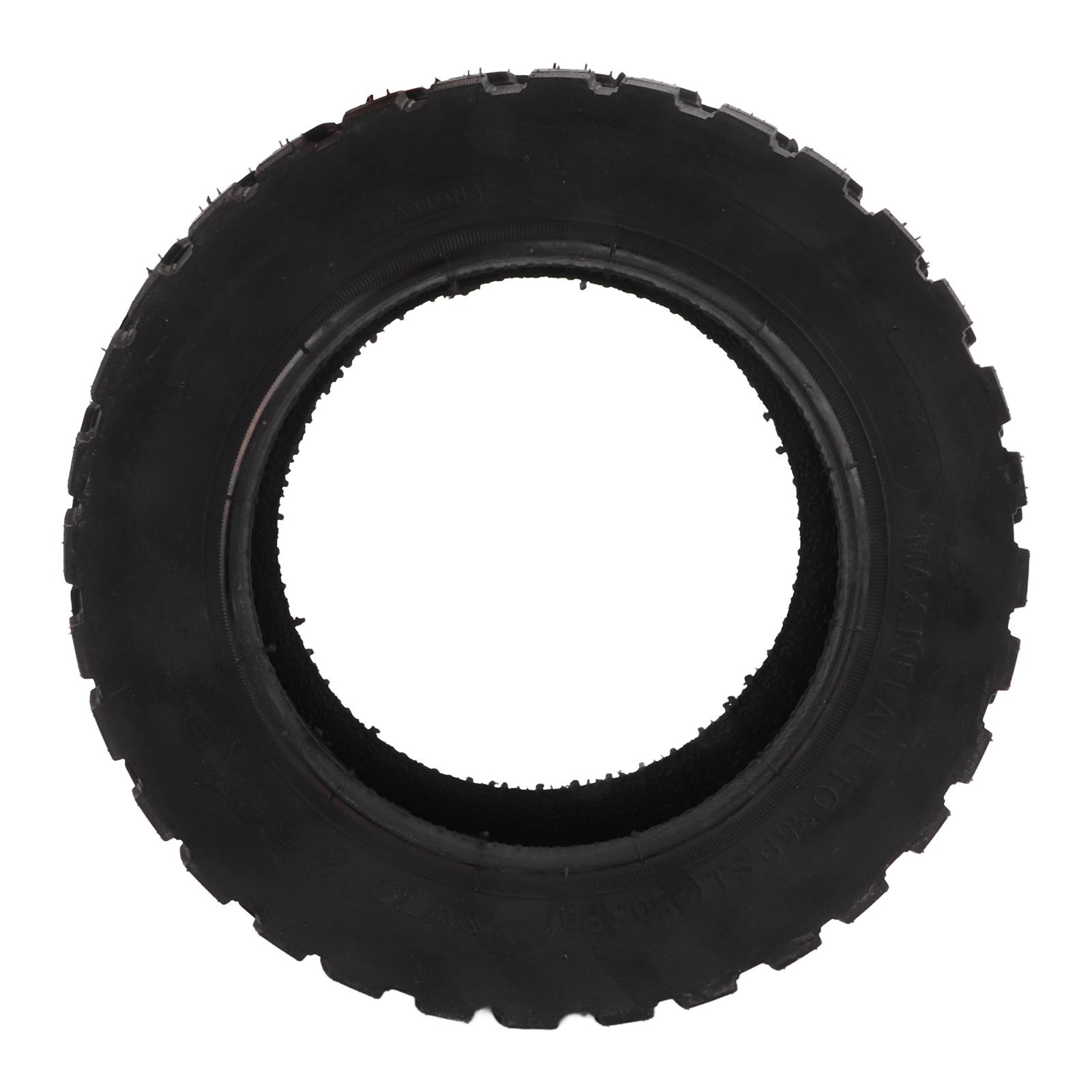 Scooter Vacuum Tire Rubber Electric Scooter Tire Replacement for 255x80 10in Cross Country Scooter