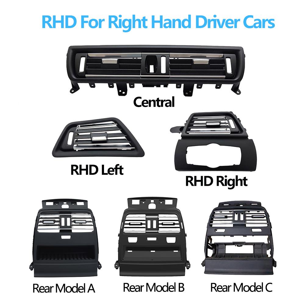 LHD RHD Front Rear Air Conditioning AC Vent Grille Outlet Panel Cover For BMW 6 Series F06 F12 F13 630 635 640 645 650