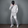 Men's Four-Bar Sports Suit: Sweatshirt & Sweatpants Set, Long Sleeve, Casual Youth Attire