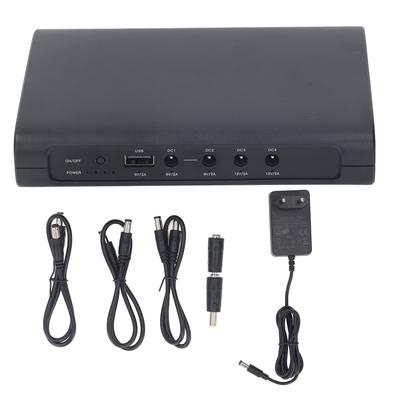USV Akku-Backup 27000mAh 5V 9V 12V 2A Ausgang Unterbrechungsfreie Stromversorgung für Router Modem Kamera