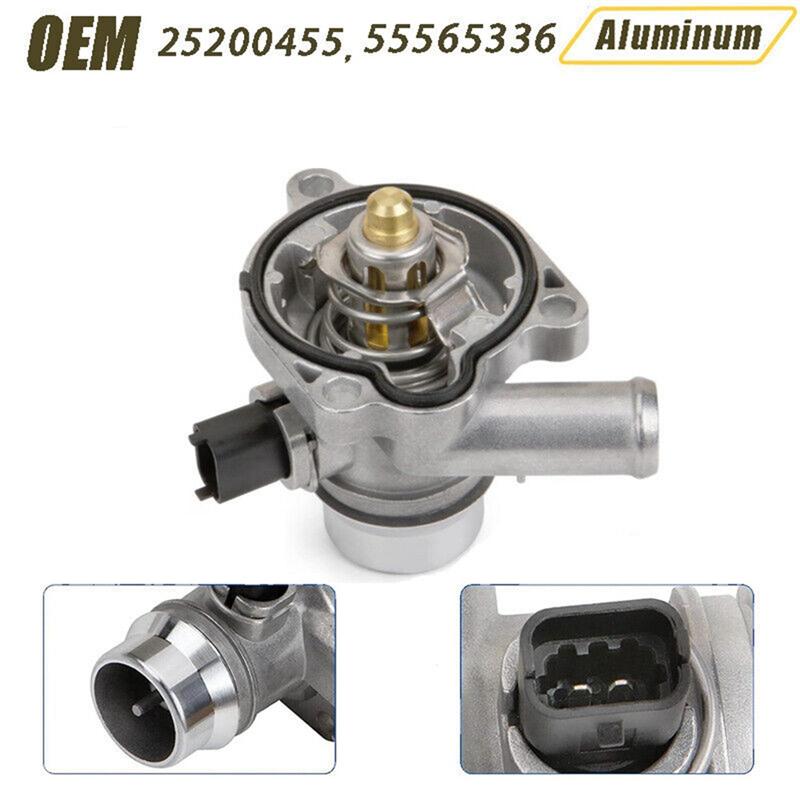 A03E-Car Coolant Thermostat Assembly With Sensor For Chevy Cruze Sonic Trax 1.4L 902-808 55593034 55579010