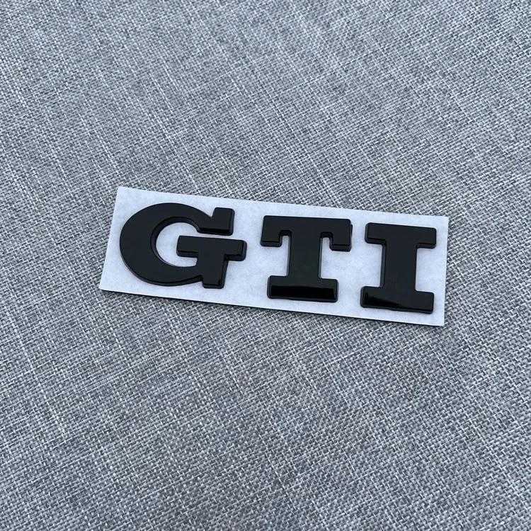 CDO1 For VOLKSWAGEN VW GTI 3D Metal Car Trunk Logo Sticker Grill Emblems Badge Decals For VW Golf 2 3 4 5 6 8 MK2 MK3 MK4 MK5 MK6 MK8