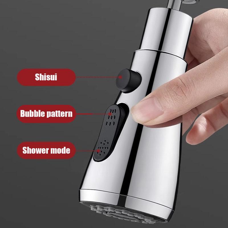 Universal 720° Kitchen Faucet Extender Aerator Splash Filter Kitchen Washbasin Faucet Bubbler Nozzle Sink Water Tap Bubbler