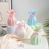 Style High Strength Shatterproof Simulation Dried Flower Arrangement Modern Vase Desktop Decor