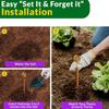 Durable Electroculture Plant Stakes Spiral Coil Bonsai Fixing Rod Plant Support Stakes  Planters