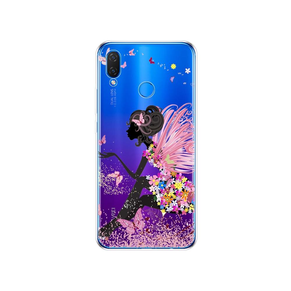 Case For Huawei Nova 3 3i 3e Phone Case Soft Silicon TPU Cover For Nova3 Nova3i INE-LX2 INE-LX9 Cover Full 360 Protective Shell