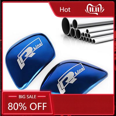For VOLKSWAGEN VW Car Styling Gear Shift Knob Gear Head Sticker Cover For VW R Polo Golf 7 6 Bora Passat B5 B6 B7 Tiguan L Arteo