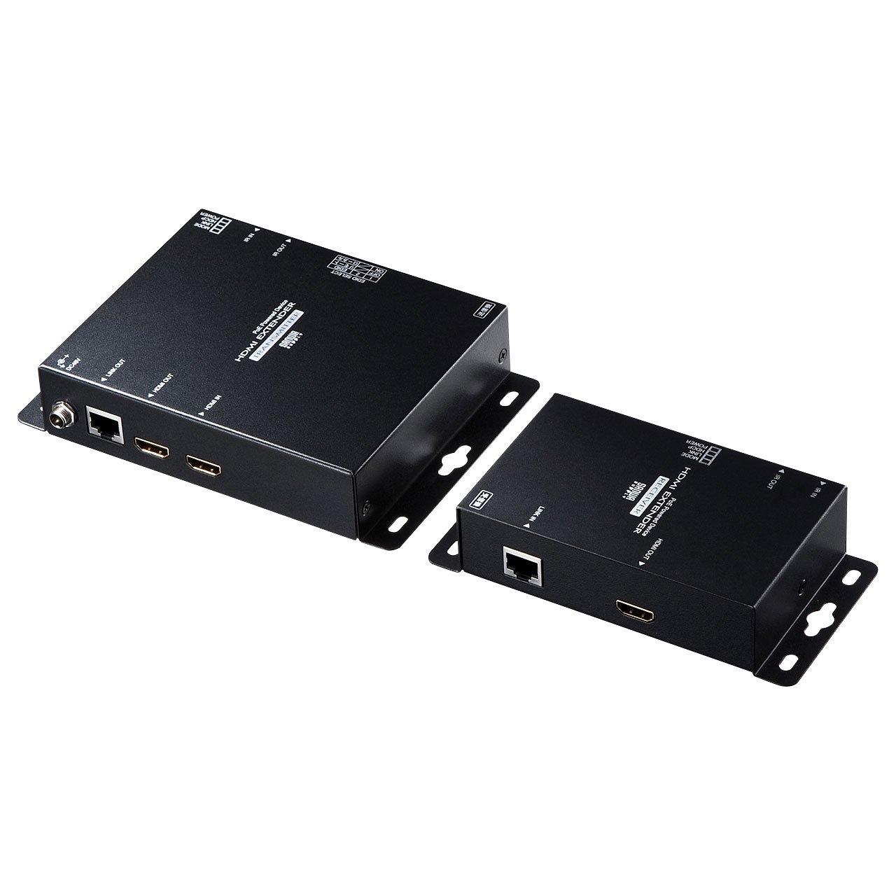 

Sanwa Supply PoE compatible HDMI extender (set model) VGA-EXHDPOE2