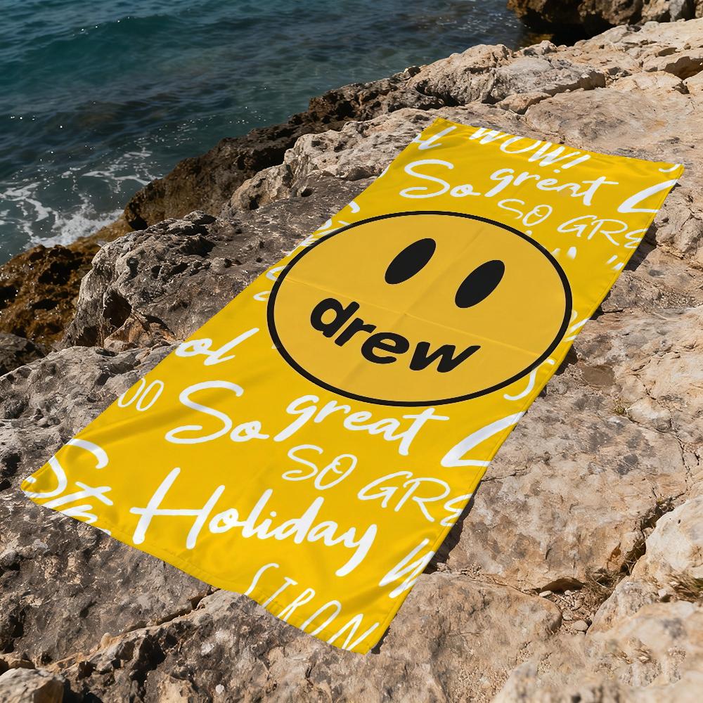 D-Drew LOGO H-House Towel Beach Quick Dry Soft Pool Towels Gift for Travel Gym Shower Camping sports