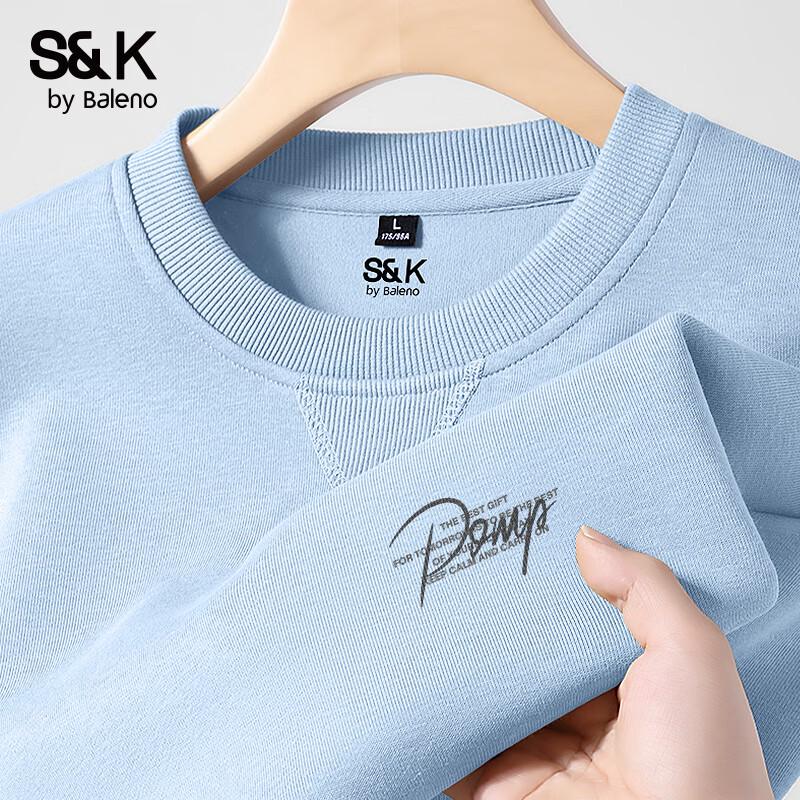 Baleno S&K Series Unisex Crew Neck Loose Fit Sweatshirt