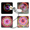 USB Design Desktop ABS Energy-saving Luminous Fan Adjustable Cooling Fan for Dormitory