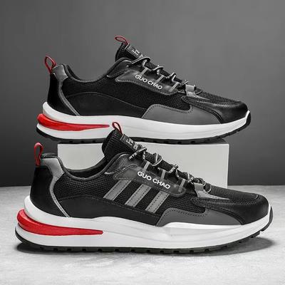 Low-top Men's Shoes New Mesh Breathable Sports Shoes Soft Sole Lightweight Outdoor Casual Running Shoes