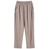 Summer Thin Large Size Nine-Point Pants for Middle-Aged and Elderly Women