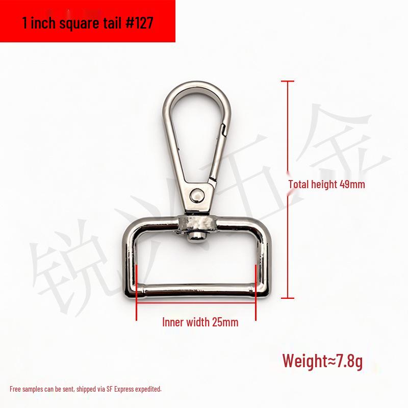 Zinc Alloy Metal Dog Leash Buckle and Luggage Strap Hook