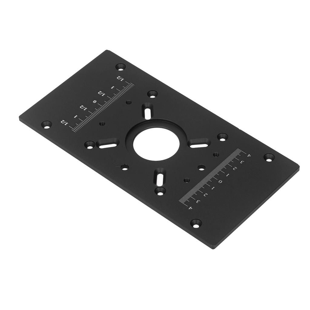 Router Table Insert Plate Aluminum Alloy Lift System Base Board Accessory for Woodworking