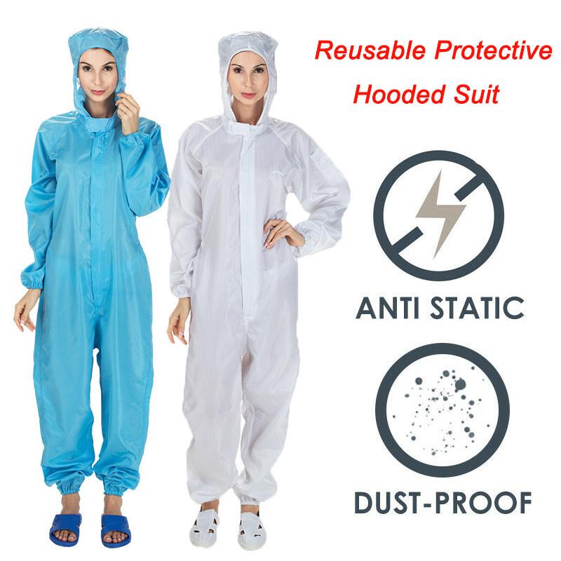 Luxurious Reusable Protective Overalls Suit With Enhanced Splashproof Isolation