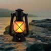 2025 Cross-border LED Atmosphere Desk Lamp Retro Flame Horse Lantern